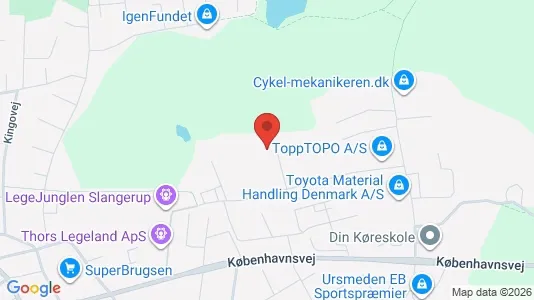 Lagerlokaler för uthyrning i Slangerup – Foto från Google Street View