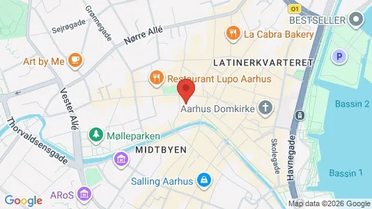Büros zur Miete i Aarhus C – Foto von Google Street View