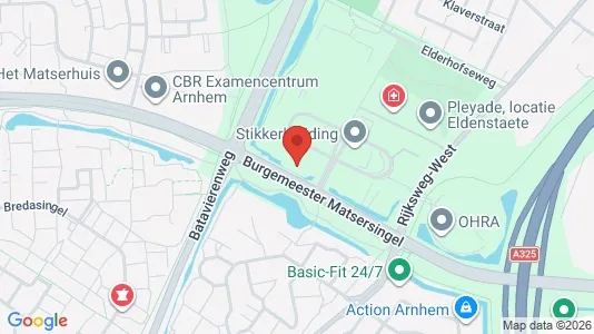 Lokale biurowe Do wynajęcia i Arnhem - kort over placeringen
