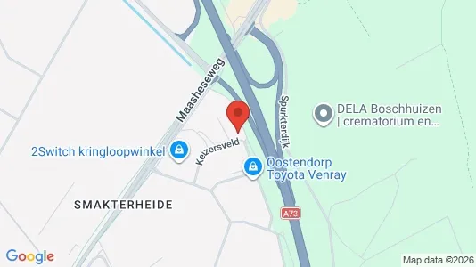 Kontorlokaler til leje i Venray - Foto fra Google Street View