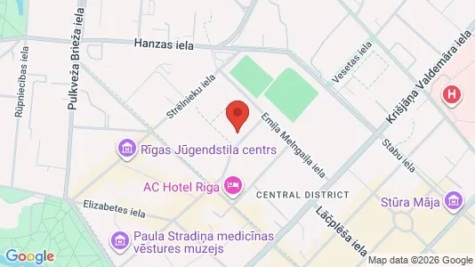 Kontorslokaler för uthyrning i Riga Centrs – Foto från Google Street View