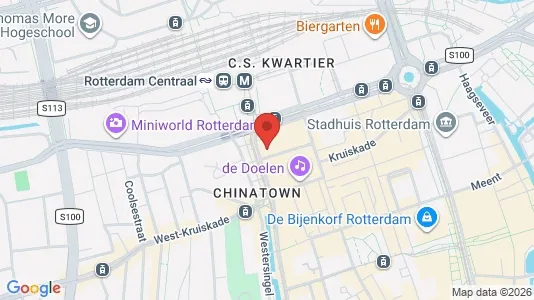 Kontorlokaler til leje i Rotterdam Centrum - Foto fra Google Street View