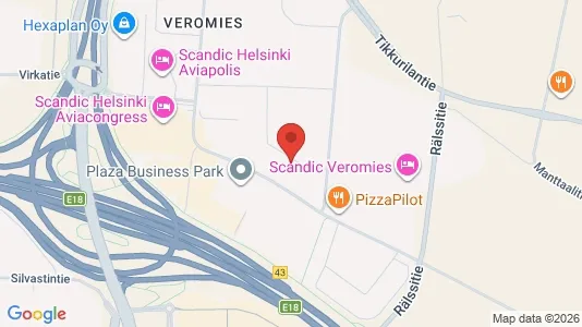 Büros zur Miete i Vantaa – Foto von Google Street View