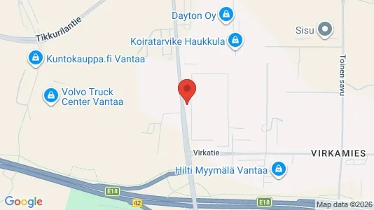 Magazijnen te huur i Vantaa - Foto uit Google Street View