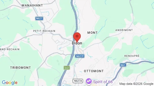 Gewerbeflächen zum Kauf i Dison – Foto von Google Street View