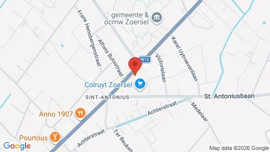 Nieruchomości komercyjne Na sprzedaż i Zoersel - kort over placeringen