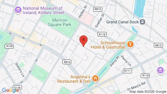 Toimistotilat Vuokrattavana i Dublin 2 - Kuva Google Street Viewstä
