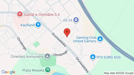 Toimistotilat Vuokrattavana i Iławski - Kuva Google Street Viewstä
