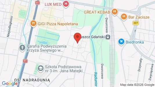Espacios de oficina En alquiler i Gdański - Foto de Google Street View