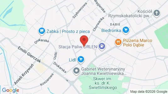Espacios de oficina En alquiler i Szczecin - kort over placeringen