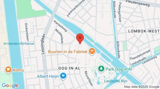 Kontorer til leie i Utrecht West - kort over placeringen