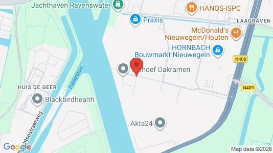 Gewerbeflächen zum Kauf i Nieuwegein - kort over placeringen