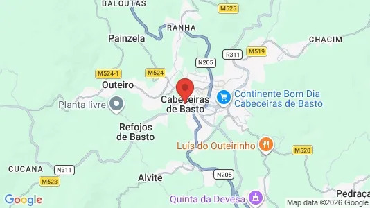 Butikslejemål til leje i Cabeceiras de Basto - Foto fra Google Street View