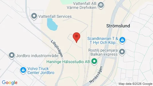 Werkstätte zur Miete i Haninge – Foto von Google Street View