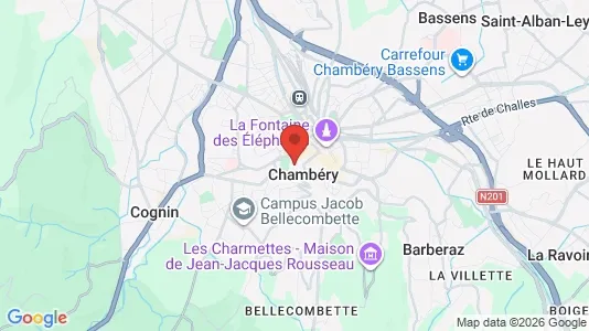 Lokaler til leie i Chambéry – Bilde fra Google Street View