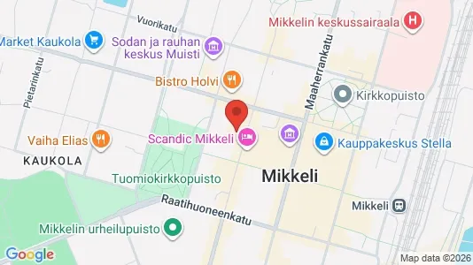 Gewerbeflächen zur Miete i Mikkeli - kort over placeringen
