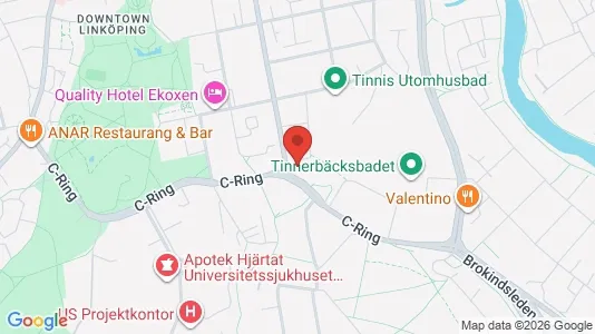 Kontorlokaler til leje i Linköping - Foto fra Google Street View