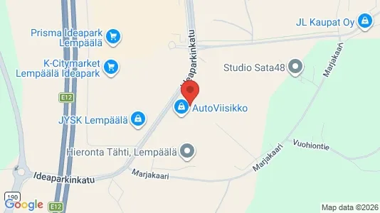 Verkstedhaller til leie i Lempäälä – Bilde fra Google Street View