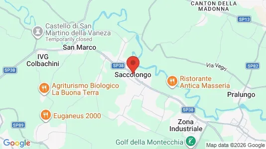 Kaupat Myynnissä i Saccolongo - Kuva Google Street Viewstä
