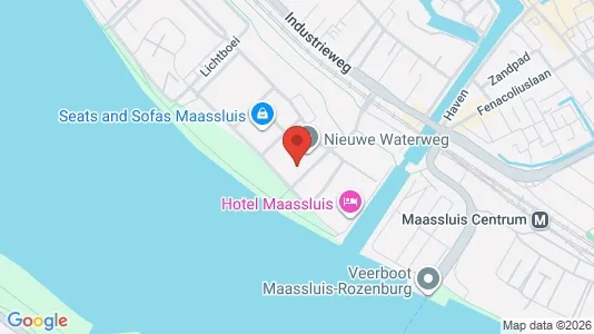 Toimistotilat Vuokrattavana i Maassluis - Kuva Google Street Viewstä