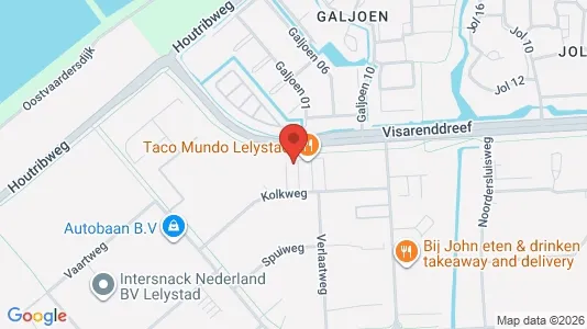 Nieruchomości komercyjne Na sprzedaż i Lelystad - kort over placeringen