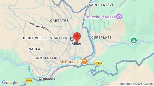 Mietwohnungen zum Kauf i Millau – Foto von Google Street View