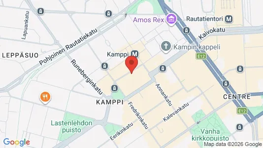 Gewerbeflächen zur Miete i Helsinki Läntinen - kort over placeringen