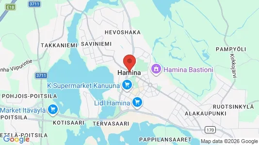 Lokaler til leie i Hamina – Bilde fra Google Street View
