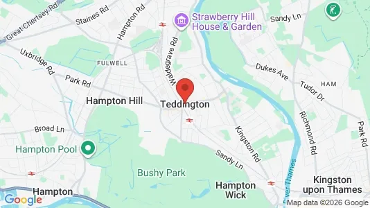 Propiedades comerciales En alquiler i Teddington - Middlesex - Foto de Google Street View