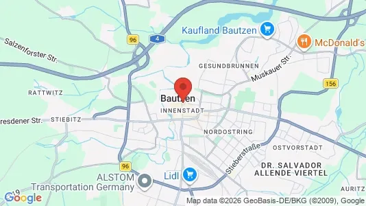 Lagerlokaler til leje i Bautzen - Foto fra Google Street View
