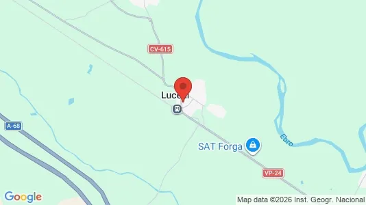 Shops for rent i Luceni - Photo from Google Street View