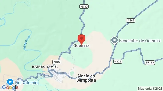 Liikekiinteistöt Vuokrattavana i Odemira - Kuva Google Street Viewstä