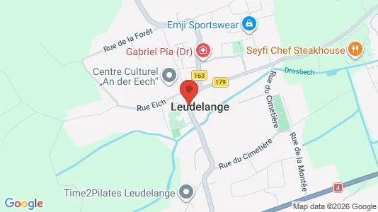 Office spaces for rent i Leudelange - kort over placeringen