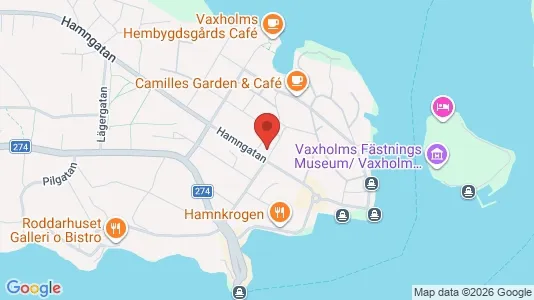 Gewerbeflächen zum Kauf i Vaxholm - kort over placeringen
