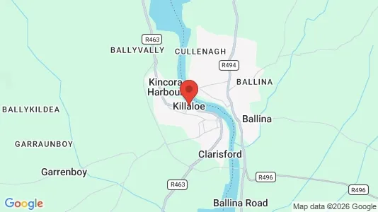Lokaler til leje i Killaloe - Foto fra Google Street View