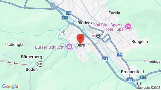 Restauranglokaler för uthyrning i Bürs – Foto från Google Street View