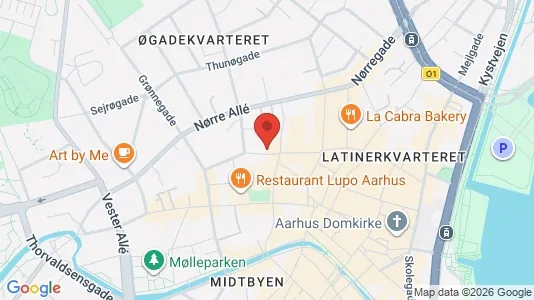 Büros zur Miete i Aarhus C – Foto von Google Street View