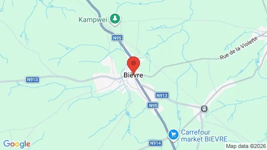 Office spaces for rent i Bièvre - kort over placeringen