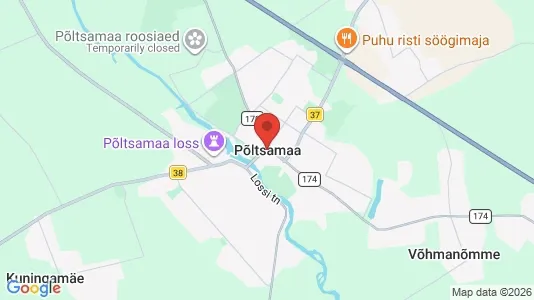 Lokaler til leje i Põltsamaa - Foto fra Google Street View