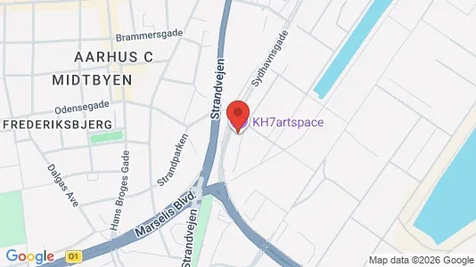 Office spaces for rent i Aarhus C - kort over placeringen