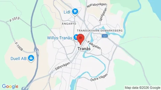 Butikslokaler för uthyrning i Tranås – Foto från Google Street View