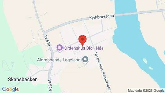 Företagslokaler för uthyrning i Vansbro - kort over placeringen