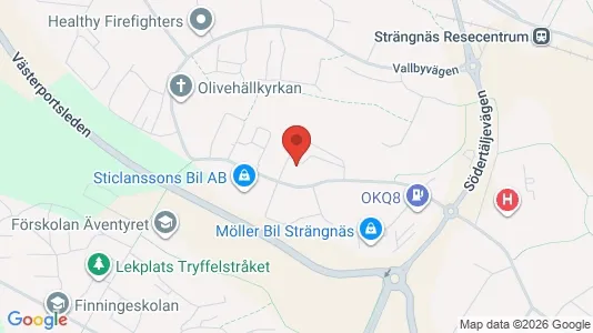 Liikekiinteistöt Vuokrattavana i Strängnäs - Kuva Google Street Viewstä