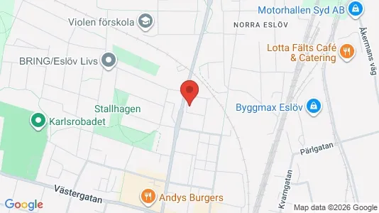 Gewerbeflächen zur Miete i Eslöv – Foto von Google Street View