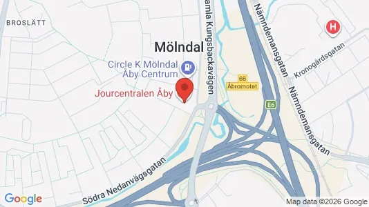 Lokaler til leje i Mölndal - Foto fra Google Street View