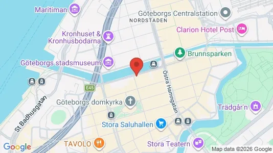 Kontorlokaler til leje i Gøteborg Centrum - Foto fra Google Street View