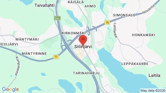 Butikklokaler til leie i Siilinjärvi – Bilde fra Google Street View