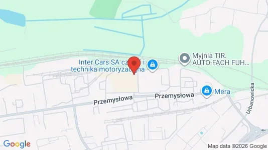 Lager zur Miete i Tychy – Foto von Google Street View