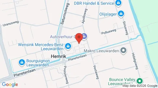 Office spaces for rent i Leeuwarden - kort over placeringen