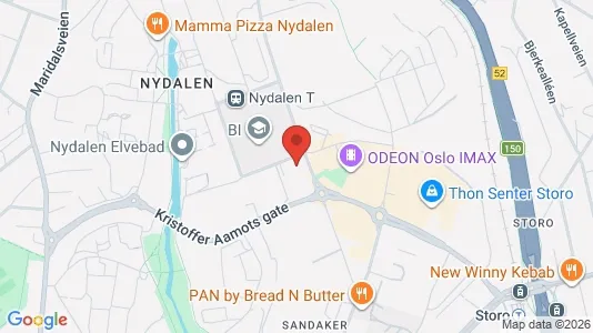 Büros zur Miete i Oslo Nordre Aker – Foto von Google Street View